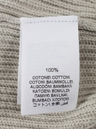 Brunello Cucinelli Grey Cotton Zib Knit Monili Zip Hoodie - M