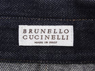 Brunello Cucinelli Dark blue Dark Denim Belted Sleeveless Dress - S / US 4-6