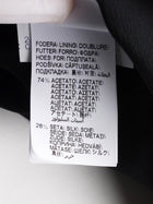 Brunello Cucinelli Black Wool Cashmere Double Breasted Jacket - IT 44 / 8 / M