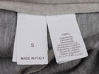 Brunello Cucinelli Light Grey Cashmere Zip Monili Hoodie - S