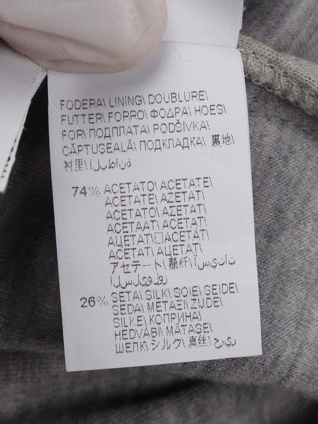 Brunello Cucinelli Light Grey Cashmere Zip Monili Hoodie - S