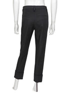 Brunello Cucinelli Slim Wide Cuff Monili Trousers - US 4