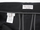 Brunello Cucinelli Slim Wide Cuff Monili Trousers - US 4
