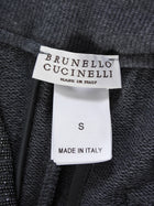 Brunello Cucinelli Grey Wide Monili Waist Joggers - S