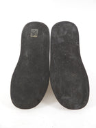 Brunello Cucinelli Light Ecru Beige Leather Monili Flatform Sandals - 37