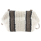 Brunello Cucinelli Woven Stripe Clutch Bag