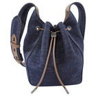 Brunello Cucinelli Small BC Duo Blue Denim Bucket Bag
