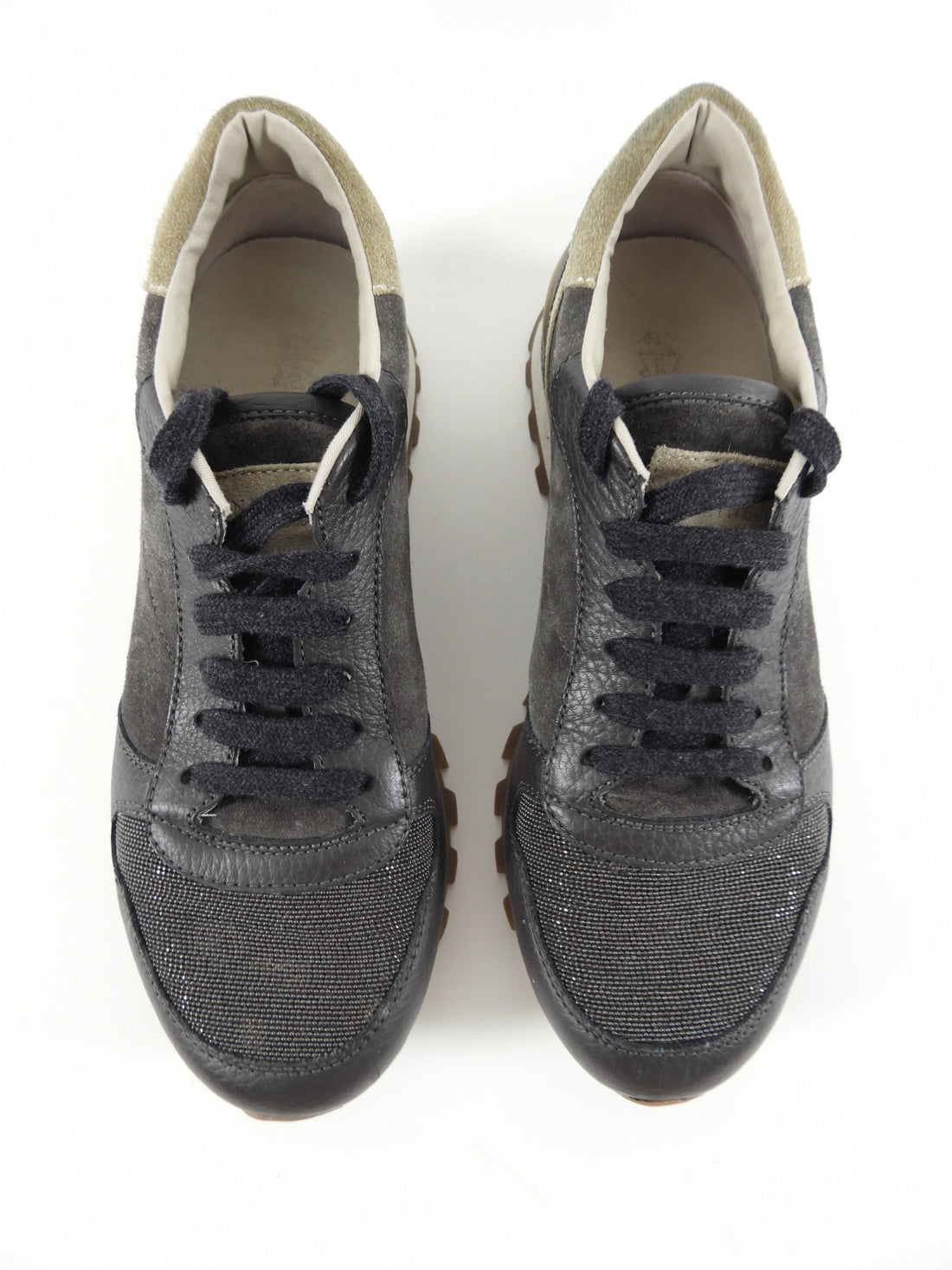Brunello Cucinelli Grey Monili Sneakers - 38.5 / 8