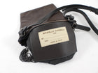 Brunello Cucinelli Dark Brown Leather Monili Mini Crossbody Pouch Bag