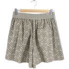 Brunello Cucinelli Eyelet Embroidered Khaki Shorts - S (4/6)