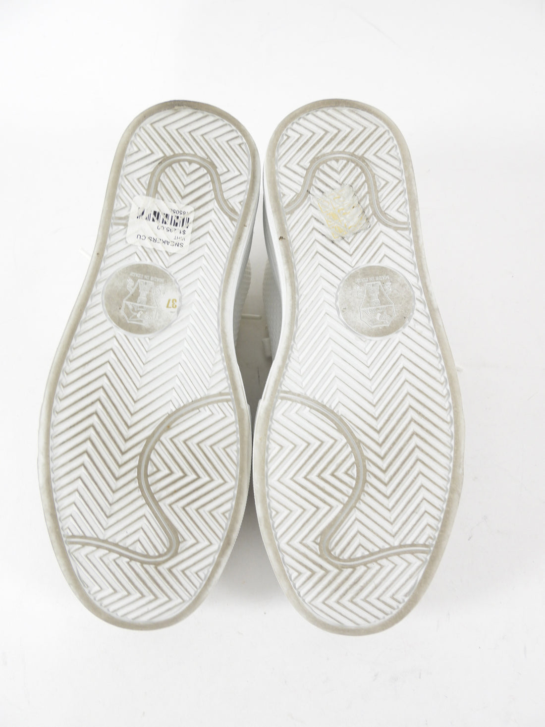 Brunello Cucinelli White Knit Low Top Sock Sneaker - 37