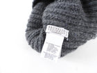 Brunello Cucinelli Grey Knit Shimmer Toque Hat - M