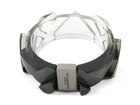 Burberry Clear Smoke Ombre Acrylic Resin Bangle Bracelet - XS