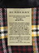 Burberry Red Yellow Check Wool Blazer Jacket - UK 8 / US 10