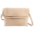 Burberry Beige Grained Leather 2 Way Shoulder Bag / Clutch