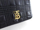 Burberry Micro Lola TB Black Leather Quilted Crossbody Bag