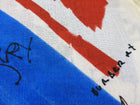 Burberry Large Graffiti Shawl / Pareo - Red White Blue