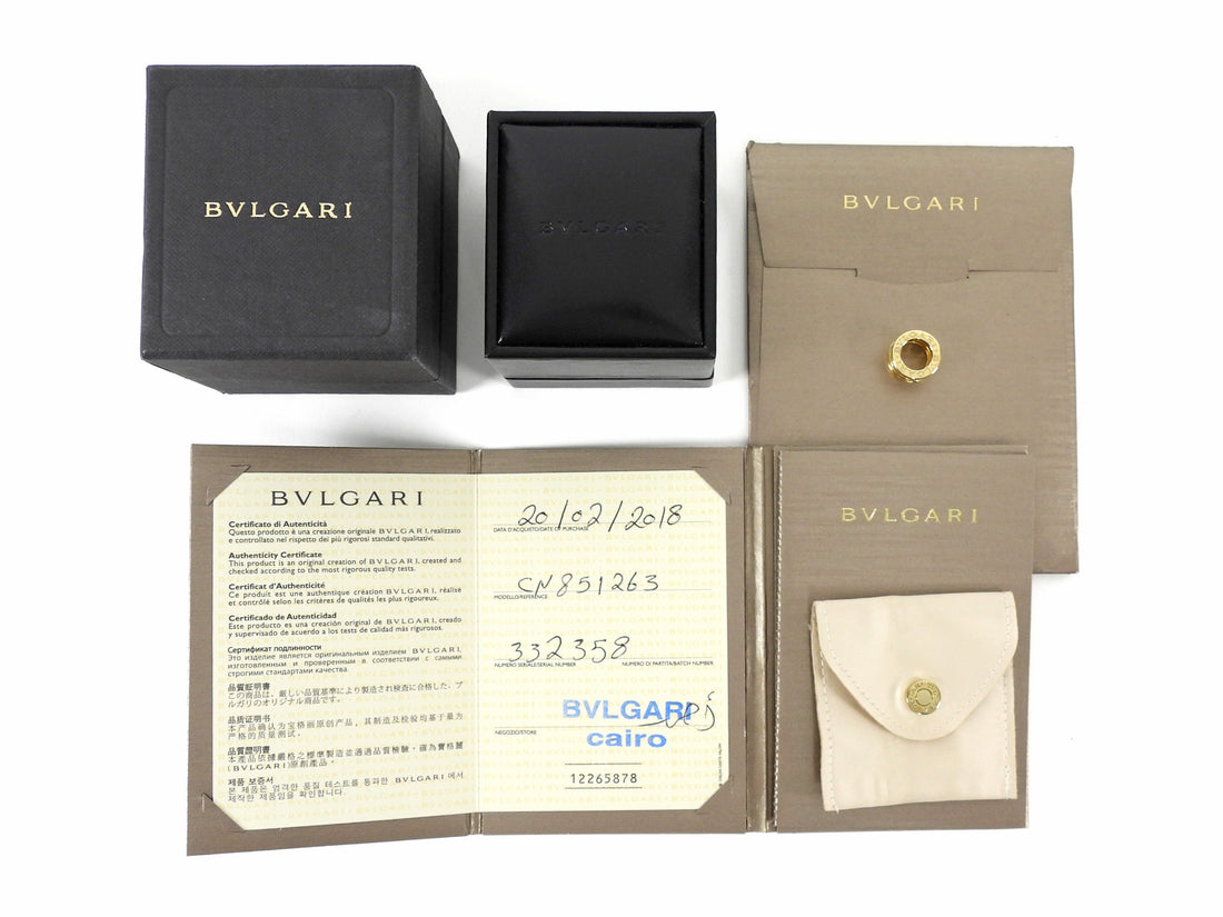 Bvlgari 18k Gold 18K Yellow Gold B.Zero1 Pendant