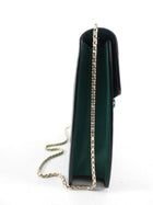 Bvlgari Dark Green Serpenti Forever Flap Bag