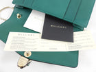 Bvlgari Dark Green Serpenti Forever Flap Bag