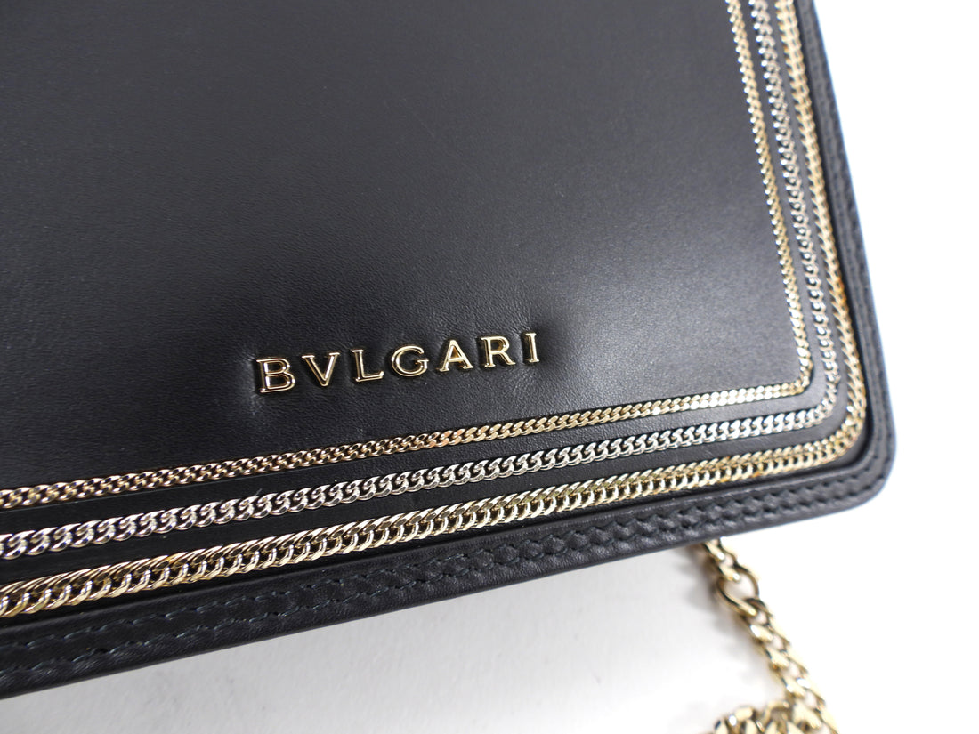 Bvlgari Mini Serpenti Forever Diamond Blast Chain Flap Bag