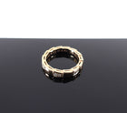 Bvlgari 18k Rose Gold Diamond Serpenti Viper Ring - 51 / 5.5