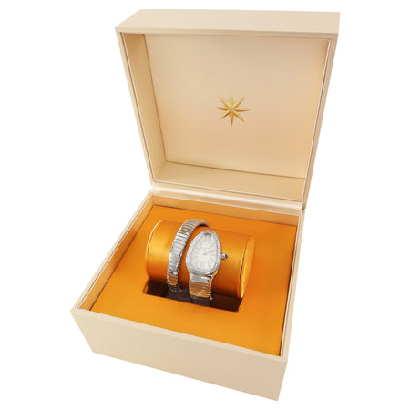 Bvlgari Serpenti Tubogas Single Spiral Diamond Watch