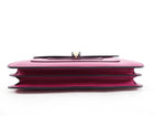 Bvlgari Magenta Leather Medium Serpenti Flap Bag