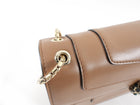 Bvlgari Light Brown Leather Medium Serpenti Flap Bag