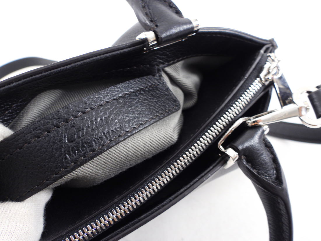 Cartier C de Cartier Mini Black Leather Two-Way Bag