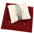 Cartier Stainless Steel Tank Francaise Small Model with White Dial 2364