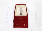 Cartier Stainless Steel Tank Francaise Small Model with White Dial 2364