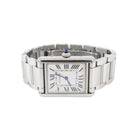 Cartier Tank Must Large Ref 4323 Stainless Quartz Wrist Watch
