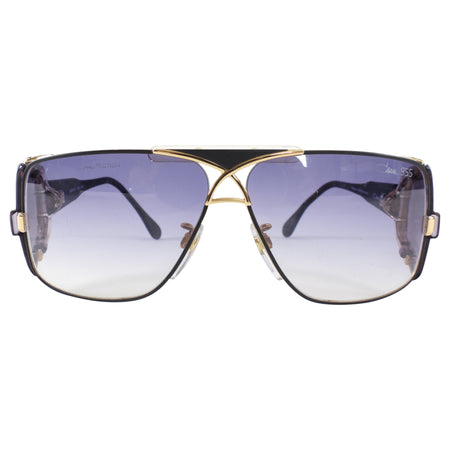 Cazal Vintage 1980's 955 Shield Wrap Sunglasses