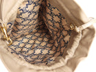 Celine Beige Small Crystal Pouch in Lambskin