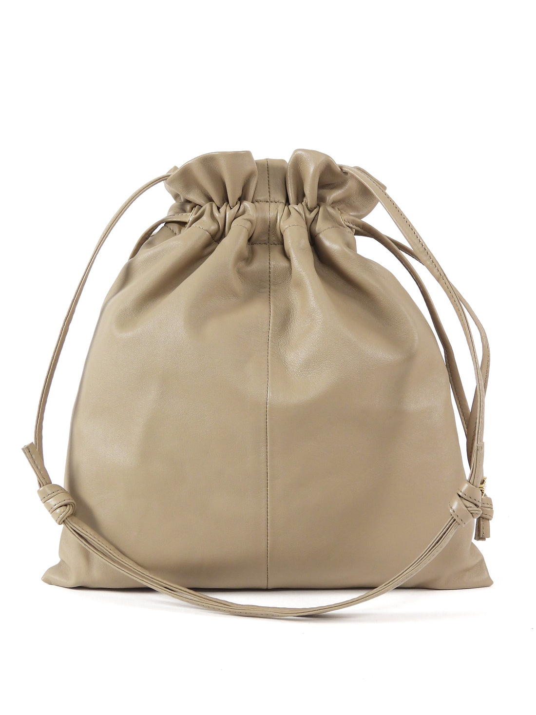 Celine Beige Small Crystal Pouch in Lambskin