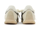 Celine Khaki White Nylon Suede Calfskin Triomphe Racer Sneaker - 37