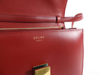 Celine Red Medium Box Shoulder Bag