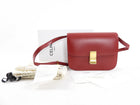 Celine Red Medium Box Shoulder Bag