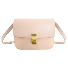 Celine Nude Calfskin Leather Medium Classic Box Bag