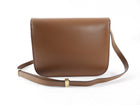 Celine Brown Leather Medium Box Bag