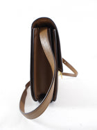 Celine Brown Leather Medium Box Bag