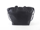 Celine Black Soft Leather Cabas Tote Bag
