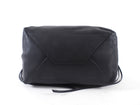 Celine Black Soft Leather Cabas Tote Bag