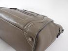 Celine Taupe Leather Micro Luggage Tote Bag