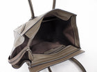 Celine Taupe Leather Micro Luggage Tote Bag