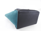 Celine Small Tricolour Blue Trapeze Bag SHW