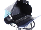 Celine Small Tricolour Blue Trapeze Bag SHW