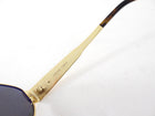 Celine Goldtone Oval Triomphe Sunglasses