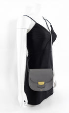Celine Small Grey Trotter Crossbody Bag